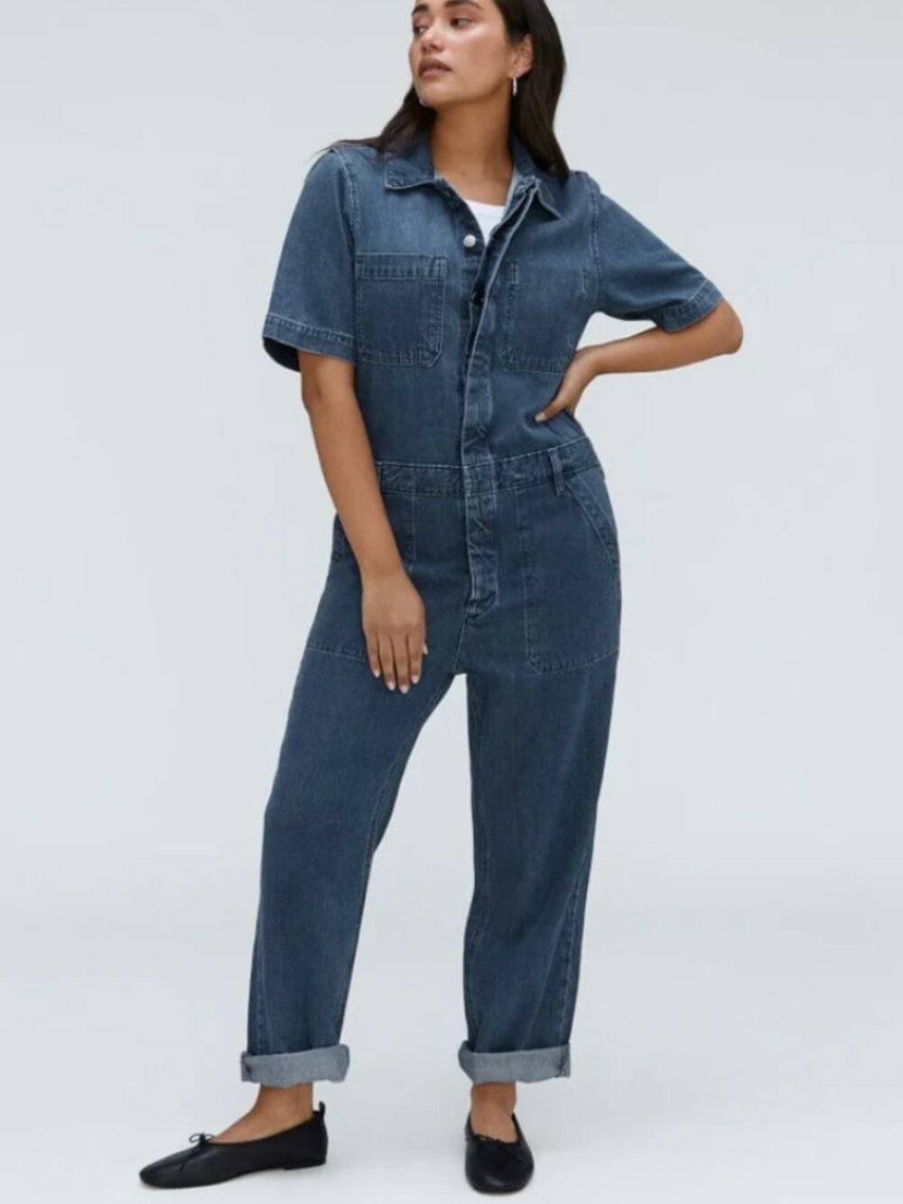 Everlane Supersoft Jean Coverall